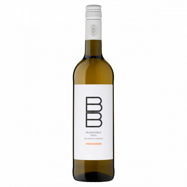 BB Balatonboglári Muskotály édes fehérbor 10,5% 0,75 l