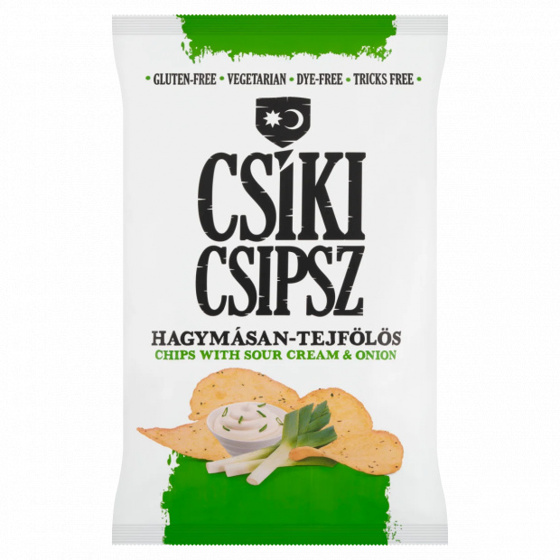 Csíki Csipsz hagymásan-tejfölös burgonyacsipsz 50 g