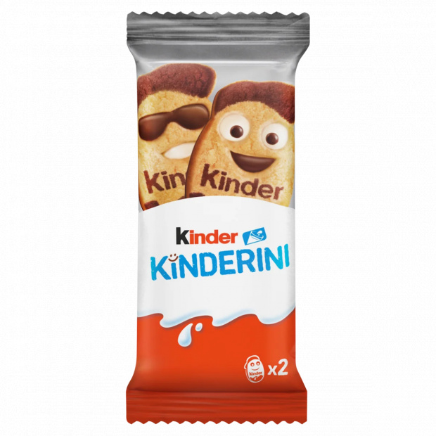 Kinder Kinderini keksz tejes és kakaós díszítéssel 25 g Kinder Kinderini keksz tejes és kakaós díszítéssel 25 g