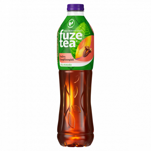 Fuze Tea szegfűszeg ízű szénsavmentes üdítőital fekete tea kivonattal és szilvával 1,5 l