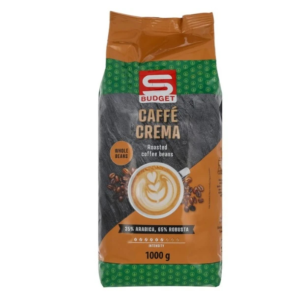 S-BUDGET CAFFE CREMA SZEMES
