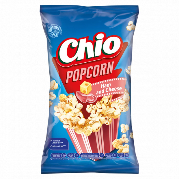 Chio sonkás és sajtos ízű pattogatott kukorica 75 g