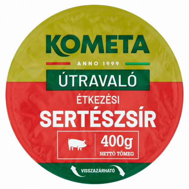 Kometa Útravaló étkezési sertészsír 400 g