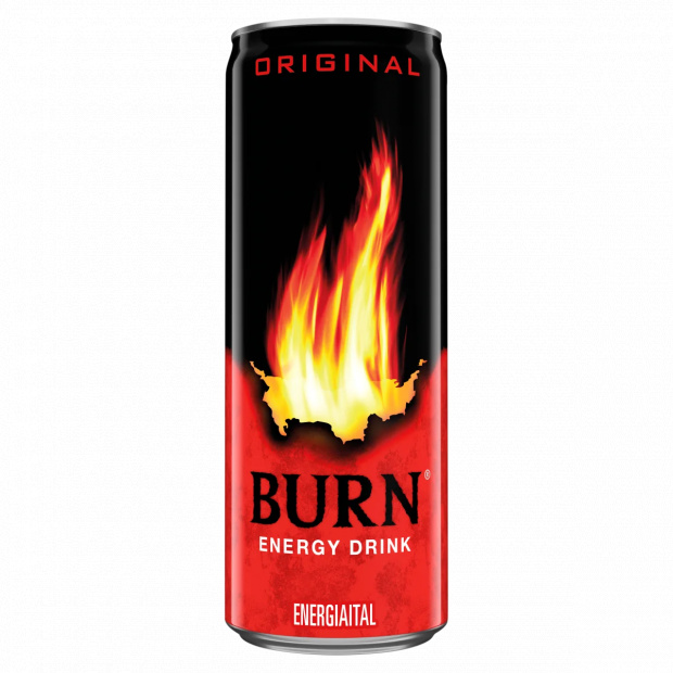 Burn Original szénsavas energiaital koffeinnel 250 ml Burn Original szénsavas energiaital koffeinnel 250 ml