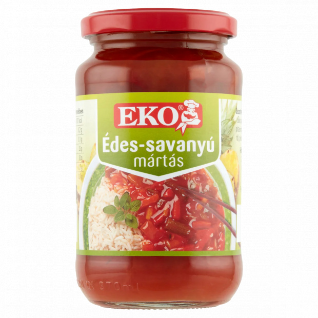 Eko édes-savanyú mártás 360 g