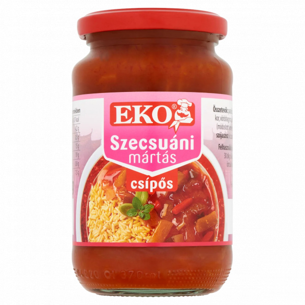 Eko csípős szecsuáni mártás 360 g
