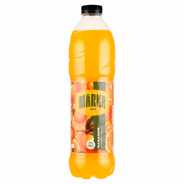 Márka narancs szénsavmentes gyümölcsital cukorral 1,5 l