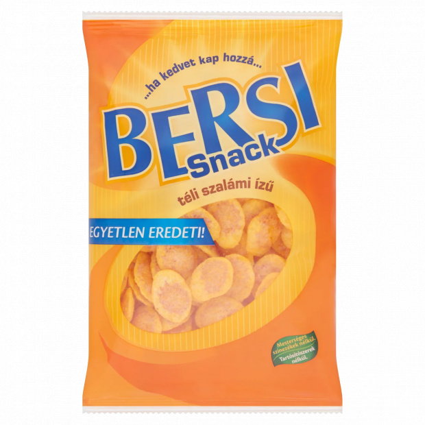 Bersi Snack téli szalámi ízű snack 60 g Bersi Snack téli szalámi ízű snack 60 g