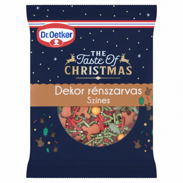 Dr. Oetker Dekor Rénszarvas színes cukor keverék ehető cukordekoráció 20 g Dr. Oetker Dekor Rénszarvas színes cukor keverék ehető cukordekoráció 20 g