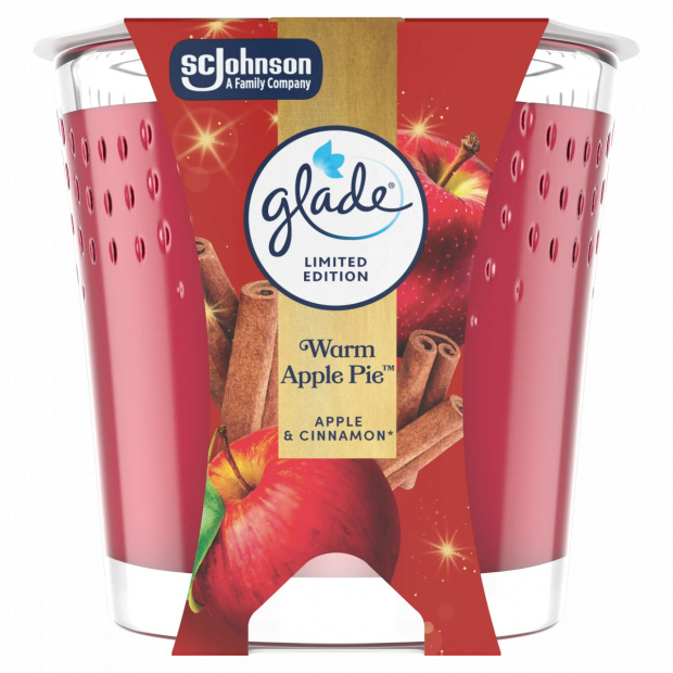 Glade Warm Apple Pie illatgyertya 112 g