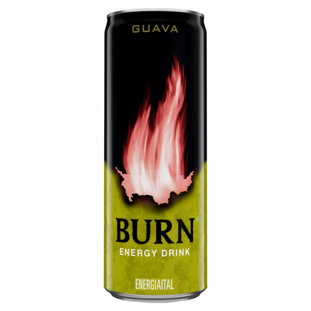 Burn Guava szénsavas guava ízű energiaital 250 ml