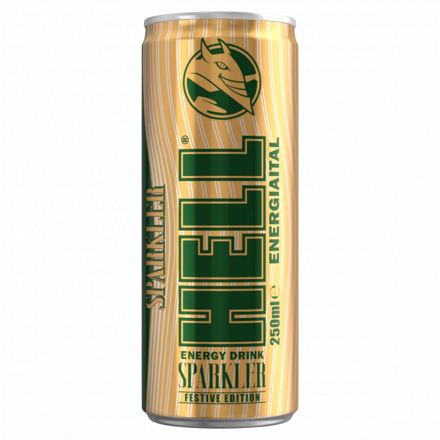 HELL Sparkler szőlőízű koffeintartalmú szénsavas energiaital hozzáadott vitaminokkal 250 ml HELL Sparkler szőlőízű koffeintartalmú szénsavas energiaital hozzáadott vitaminokkal 250 ml