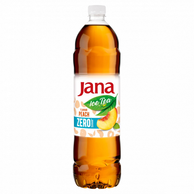 Jana Ice Tea energiamentes őszibarack ízű szénsavmentes üdítőital tea kivonattal 1,5 l