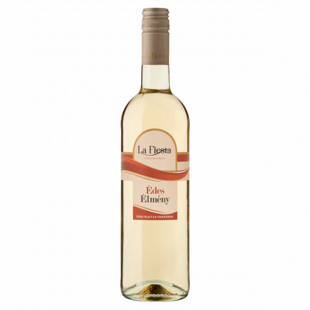 La Fiesta Édes Élmény Duna-Tisza közi Cuvée édes magyar fehérbor 10% 750 ml