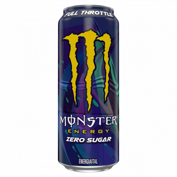Monster Energy Full Throttle Zero Sugar szénsavas energiaital koffeinnel 500 ml Monster Energy Full Throttle Zero Sugar szénsavas energiaital koffeinnel 500 ml