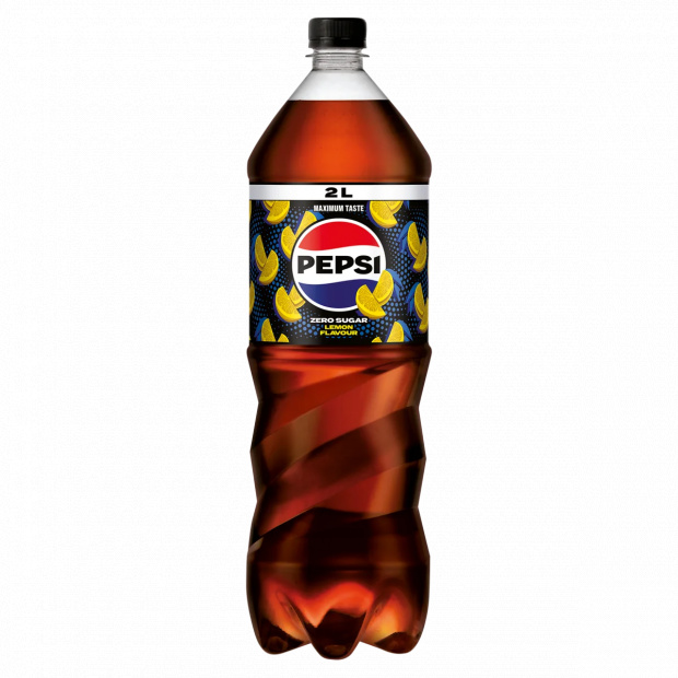 Pepsi Zero colaízű energiamentes szénsavas üdítőital édesítőszerekkel citrom ízesítéssel 2 l