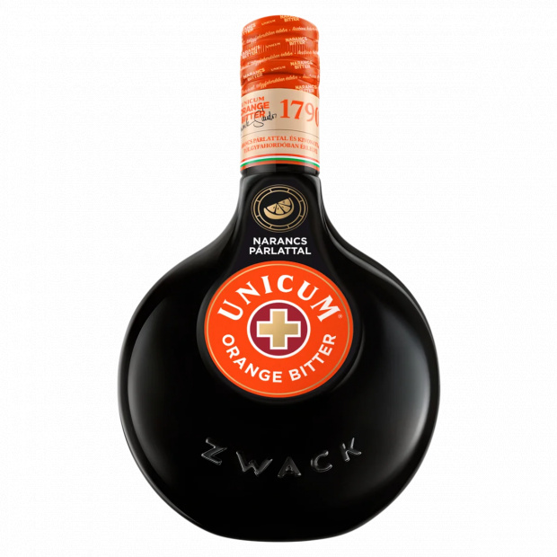 Unicum Orange Bitter gyógynövénylikőr narancspárlattal 34,5% 0,7 l