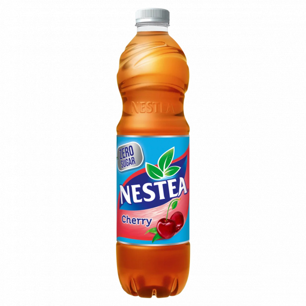 Nestea Cherry cseresznye ízű cukormentes tea üdítőital édesítőszerekkel 1,5 l Nestea Cherry cseresznye ízű cukormentes tea üdítőital édesítőszerekkel 1,5 l