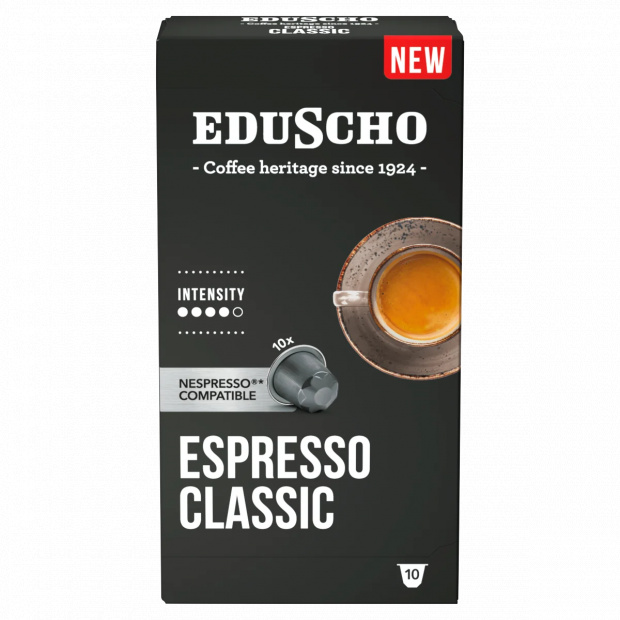 Eduscho Espresso Classic kávékapszula 10 x 4,8 g (48 g)