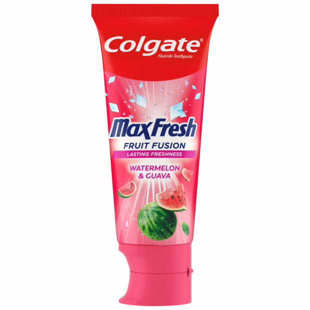 Colgate® Max Fresh Fruit Fusion Görögdinnye és Guava ízű fogkrém 75 ml