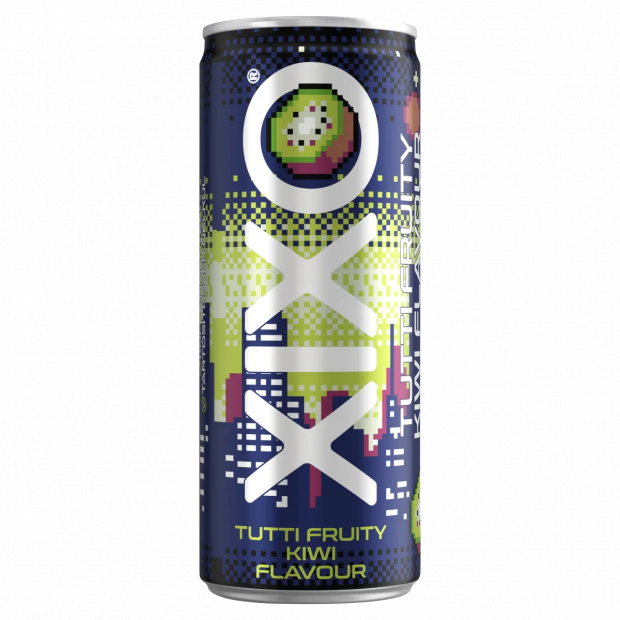 XIXO kiwi- és tuttifruttiízű, szénsavas üdítőital hozzáadott vitaminokkal 250 ml