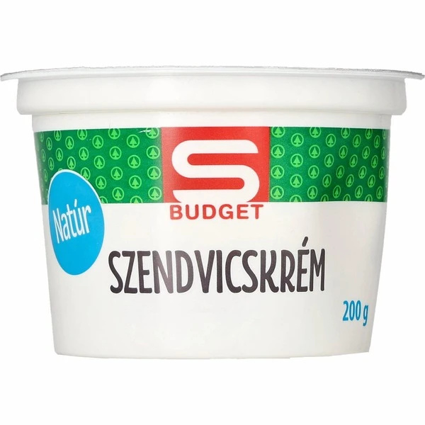 S-BUDGET SZENDVICSKRÉM NATÚR