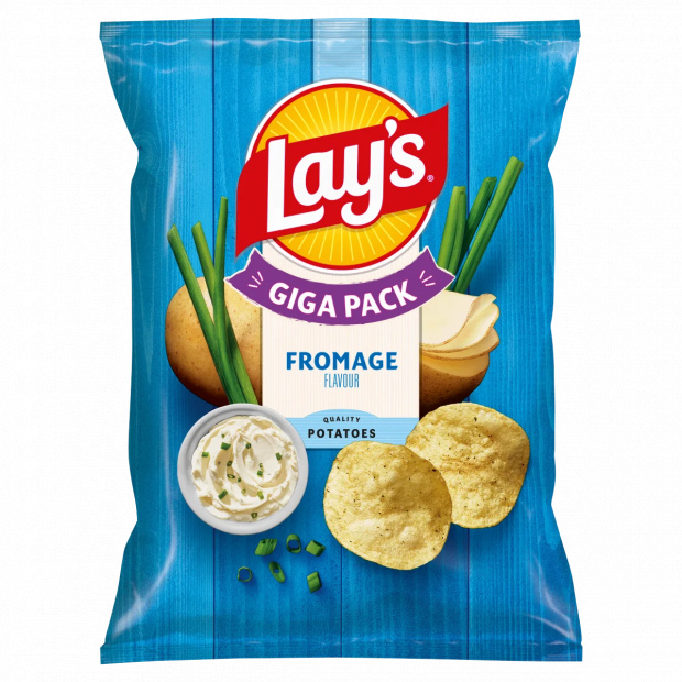 Lay\'s tejfölös-zöldfűszeres ízű burgonyachips 250 g