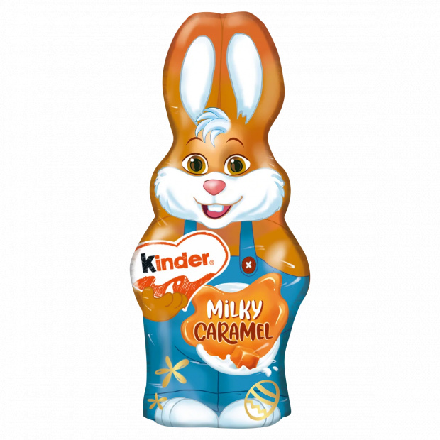 Kinder Chocolate figura kakaóvajas és tejkaramellás bevonattal 110 g