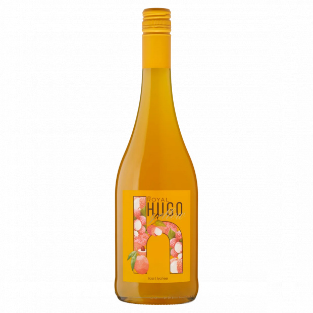 Royal Hugo Yellow licsi ízű, szénsavas, ízesített boralapú koktél 7,3% 750 ml Royal Hugo Yellow licsi ízű, szénsavas, ízesített boralapú koktél 7,3% 750 ml