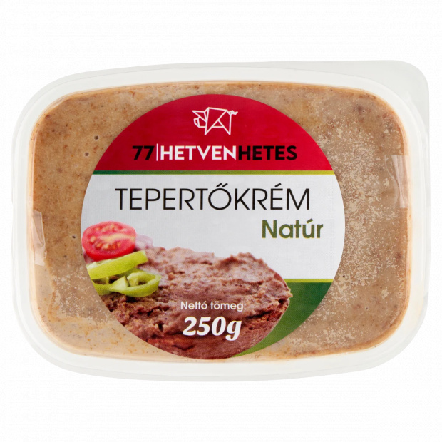 Hetvenhetes natúr tepertőkrém 250 g
