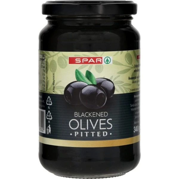 SPAR FEKETÍTETT OLÍVAB. 160G