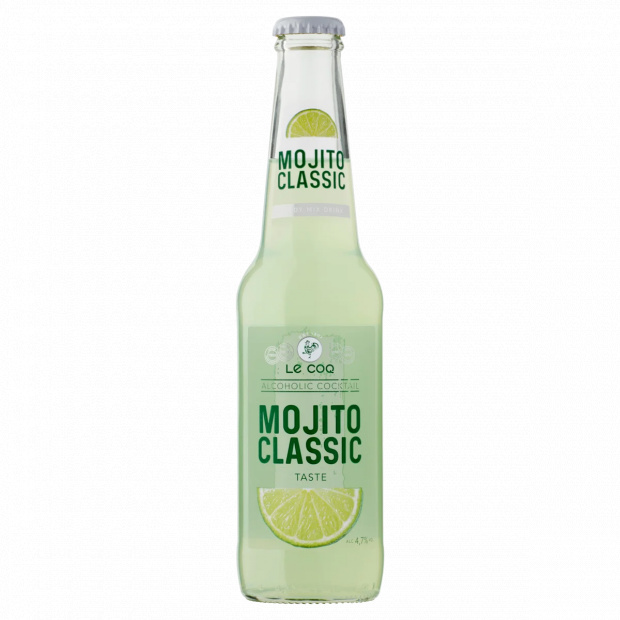 LE COQ Mojito koktél üveg 4,7% 0,33 l LE COQ Mojito koktél üveg 4,7% 0,33 l