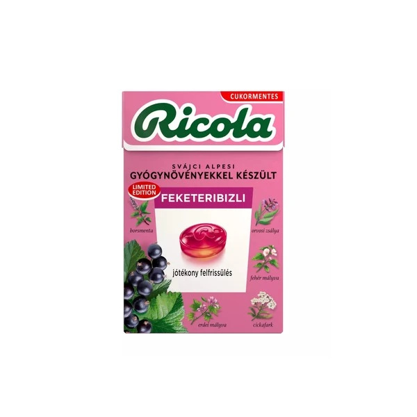 RICOLA FEKETERIBIZLI 40G