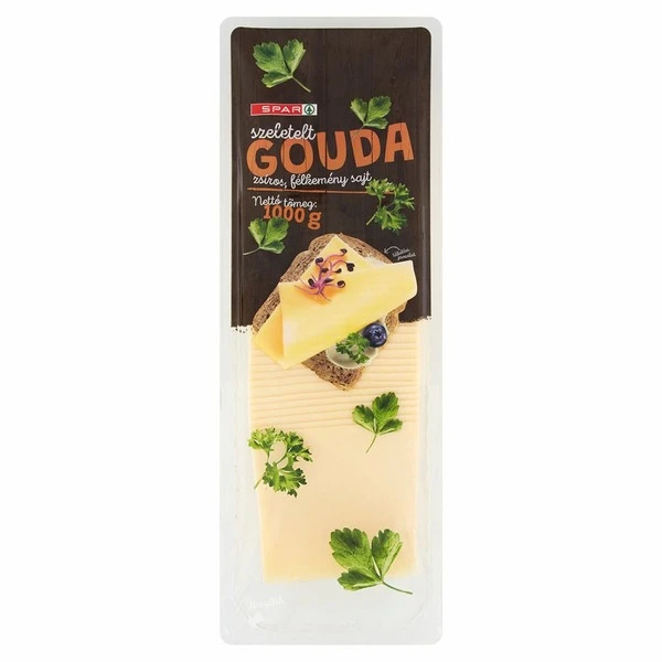 SPAR GOUDA SZELETELT 1KG