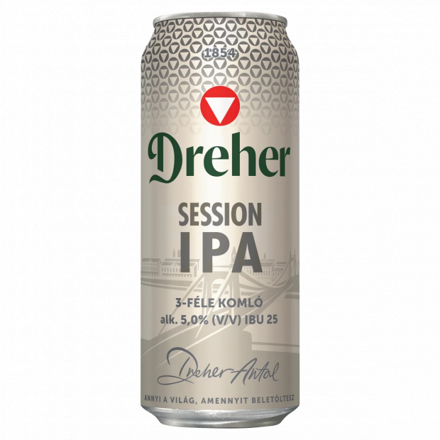 Dreher Session IPA felsőerjesztésű minőségi világos sör 5% 0,5 l