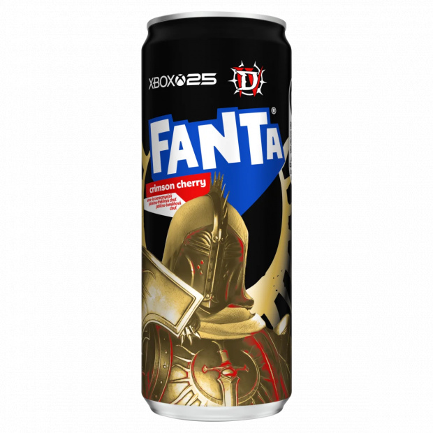 Fanta energiaszegény alma- és cseresznyeízű szénsavas üdítőital cukorral és édesítőszerekkel 330 ml