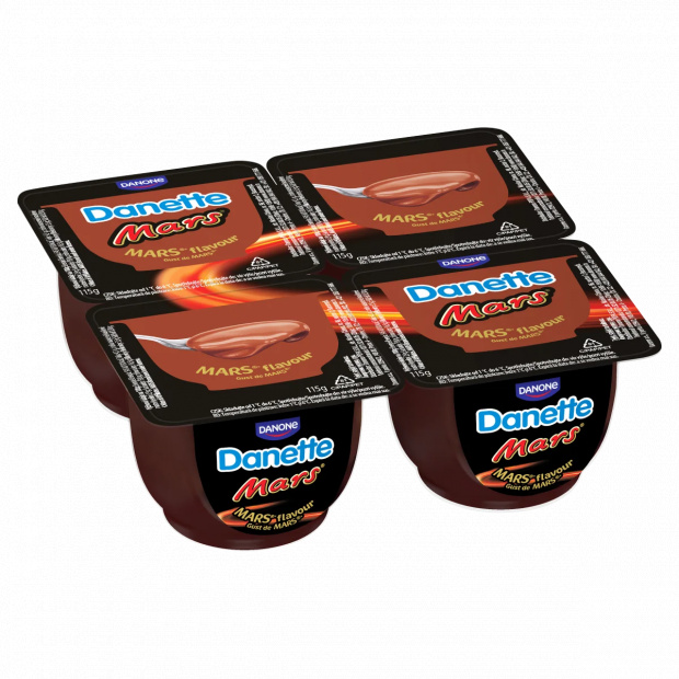Danone Danette Mars csokoládé- és karamellízű puding 4 x 115 g (460 g) Danone Danette Mars csokoládé- és karamellízű puding 4 x 115 g (460 g)