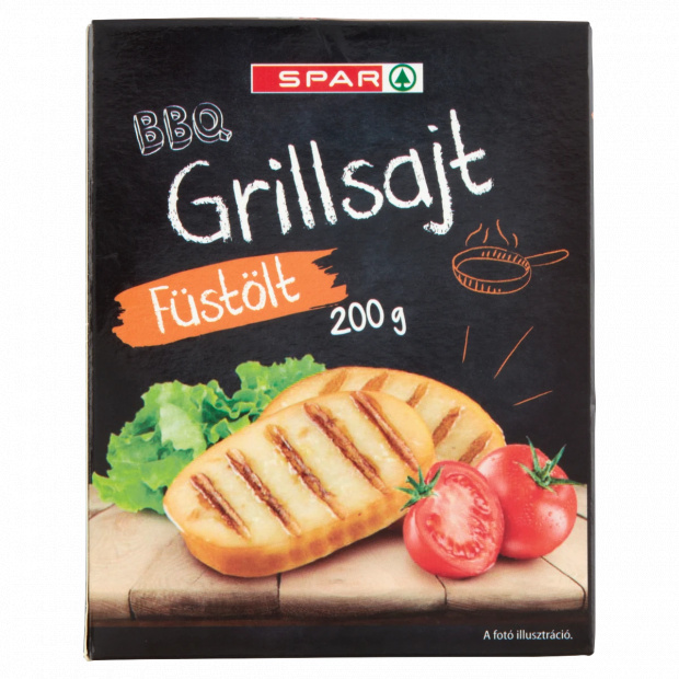 SPAR BBQ füstölt grillsajt 200 g