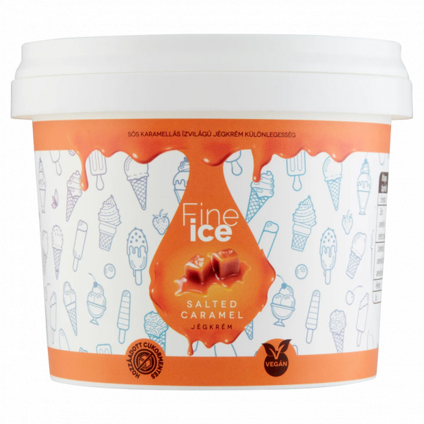 Fine Ice karamell ízű jégkrém 500 ml