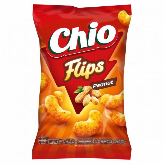 Chio Flips földimogyorós kukoricasnack 80 g