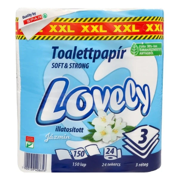 LOVELY EÜ.PAPÍR FEHÉR 3R24T