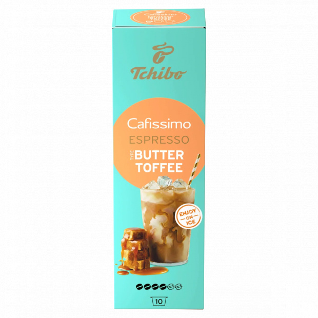 Tchibo Cafissimo Espresso Butter Toffee kávékapszula 10 db 70 g