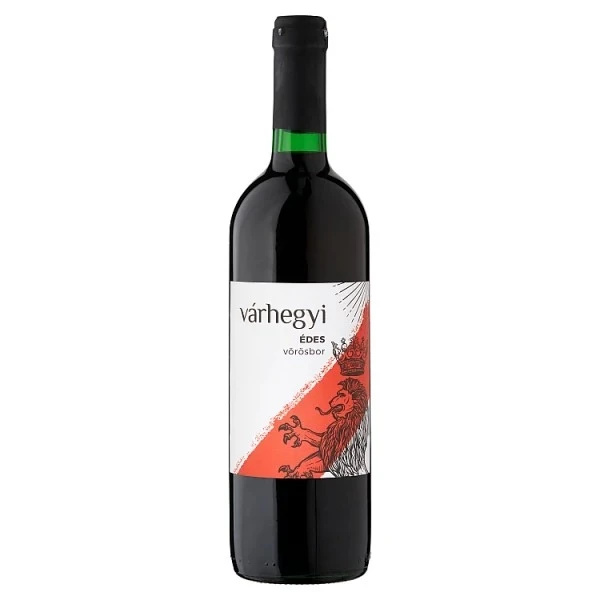VÁRHEGYI ÉDES VÖRÖSBOR 0,75L