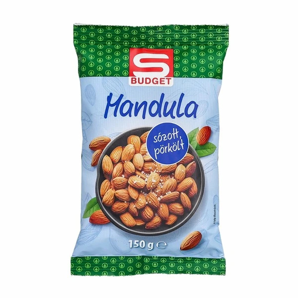S-BUDGET SÓS MANDULA 150G