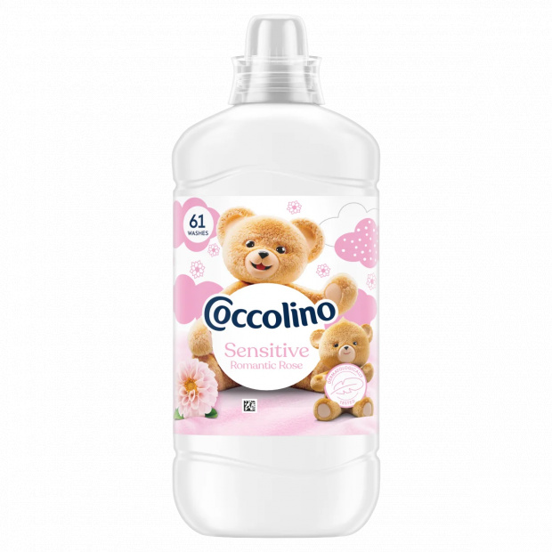 Coccolino Sensitive Romantic Rose öblítőkoncentrátum 61 mosás 1403 ml Coccolino Sensitive Romantic Rose öblítőkoncentrátum 61 mosás 1403 ml