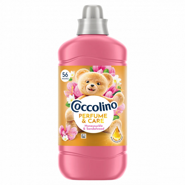 Coccolino Perfume & Care Honeysuckle & Sandalwood öblítőkoncentrátum 56 mosás 1288 ml Coccolino Perfume & Care Honeysuckle & Sandalwood öblítőkoncentrátum 56 mosás 1288 ml