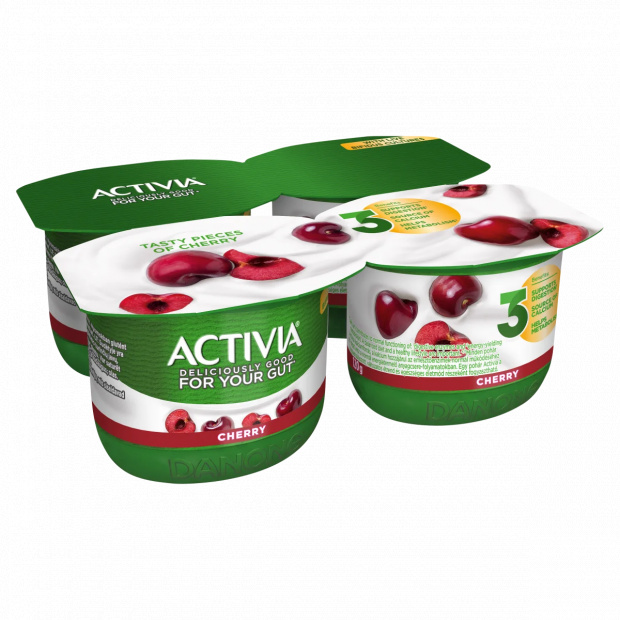 Danone Activia élőflórás meggyes joghurt 4 x 120 g (480 g) Danone Activia élőflórás meggyes joghurt 4 x 120 g (480 g)