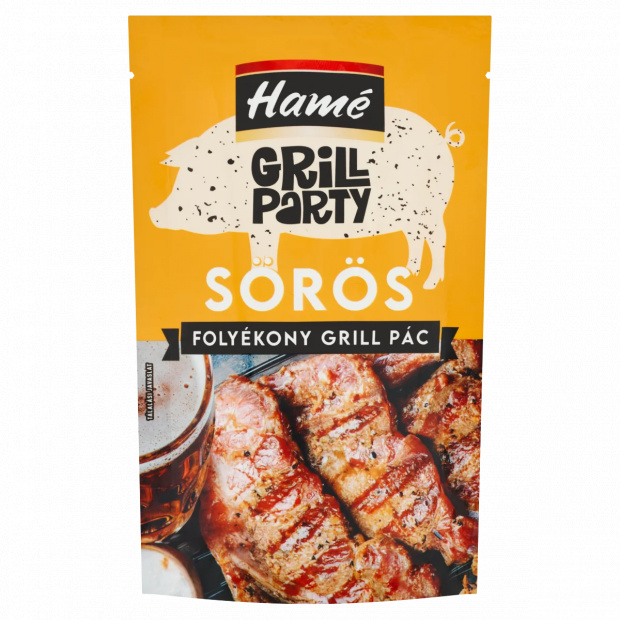 Hamé Grill Party sörös folyékony grill pác 68 ml Hamé Grill Party sörös folyékony grill pác 68 ml