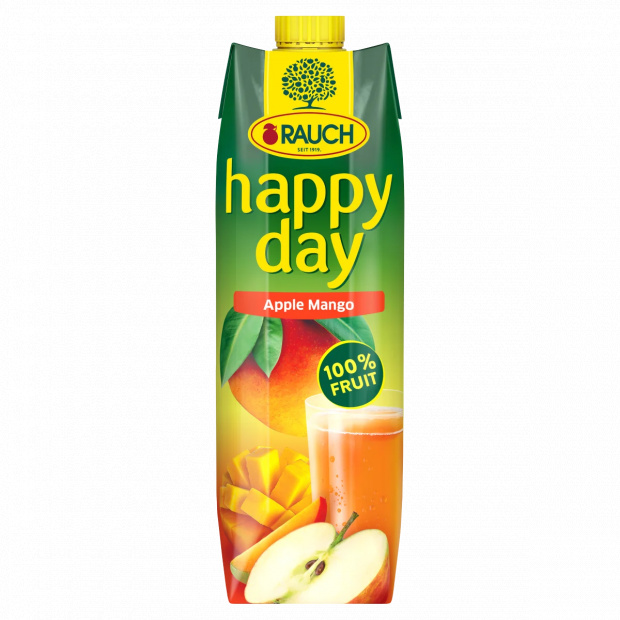 Rauch Happy Day almaital mangópürével 1 l Rauch Happy Day almaital mangópürével 1 l