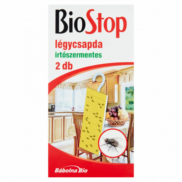 BioStop irtószermentes légycsapda 2 db BioStop irtószermentes légycsapda 2 db